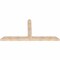Ekena Millwork Portland Smooth Timber Gable Bracket, Douglas Fir, 84"W x 42"H x 3 1/2"D x 5 1/2"F, 12/12 Pitch GBW084X42X0406POR00SDF - alternate 4
